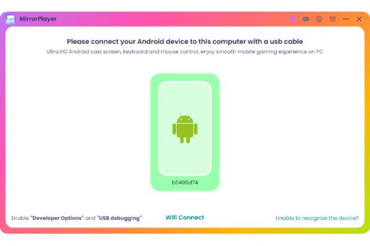 MirrorPlayer device list illustration
