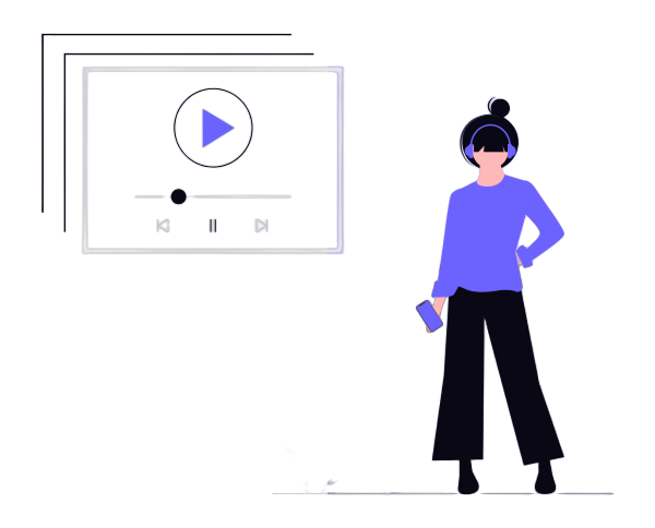 Playlist download illustration